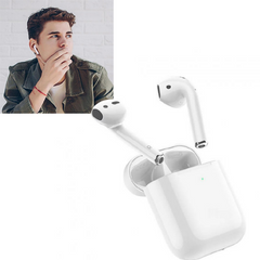 Беспроводные Bluetooth наушники HOCO EW02 Plus (Bluetooth 5.0) White 9358 фото