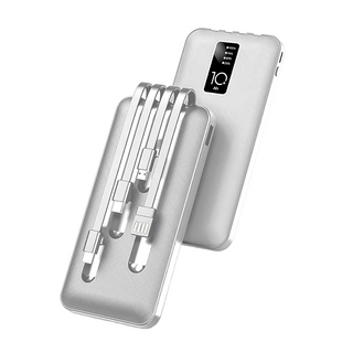 Power Bank 10000мАч Ultra Fast 1023 Белый 12407 фото