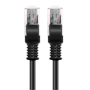 Інтернет-кабель Патч-корд мідний 30м UTP, cat.5e, RJ45 Чорний 33091 фото