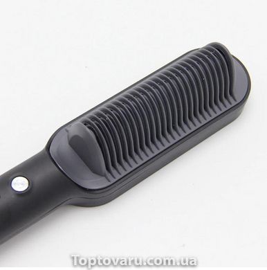 Расческа-выпрямитель Hair Straightener HQT-909 B с турмалиновым покрытием Черный 4472 фото