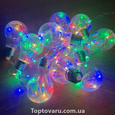 Светодиодная гирлянда лампочки Эдисона 75 LED (RD-9008) 2,5 м Мультик 2780 фото