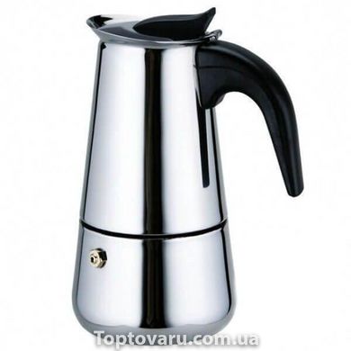Гейзерная индукционная кофеварка из нержавеющей стали BN-153 на 6 чашек 4931 фото