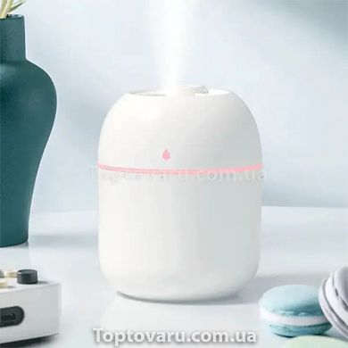 Увлажнитель воздуха круглый H2O Humidifier розовый 588 фото