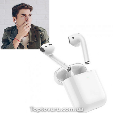 Бездротові навушники Bluetooth HOCO EW02 Plus (Bluetooth 5.0) White 9358 фото