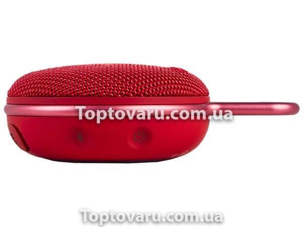 Портативная беспроводная Bluetooth колонка CLIP Plus 3 Красная 6338 фото