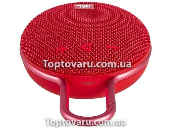 Портативная беспроводная Bluetooth колонка CLIP Plus 3 Красная 6338 фото
