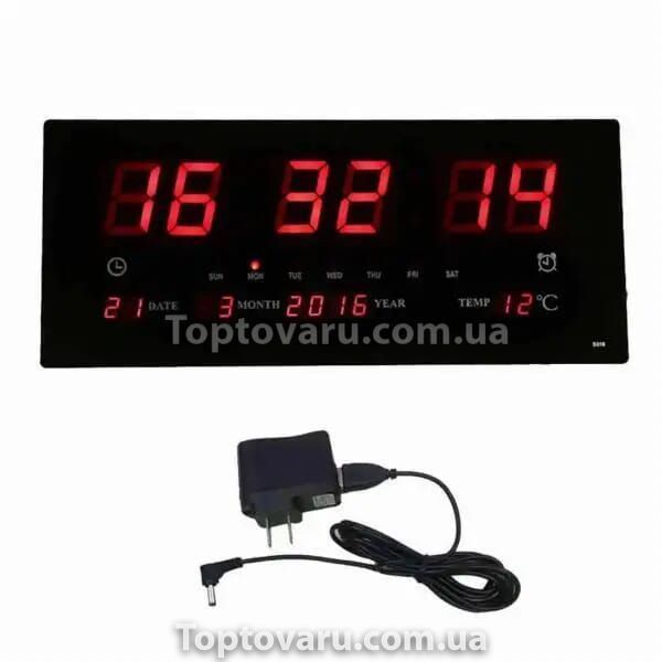 Настенные электронные часы Часы 3615 Красные 9487 фото