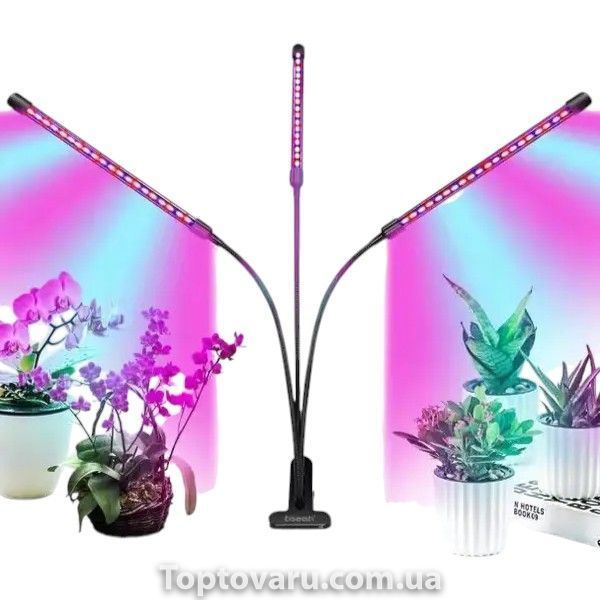 Фіто лампа Led Grow Light Потрійна 12985 фото