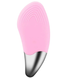 Электрическая силиконовая щетка-массажер для чистки лица Sonic Facial Brush Розовая 4419 фото 2