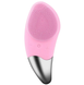 Электрическая силиконовая щетка-массажер для чистки лица Sonic Facial Brush Розовая 4419 фото 1