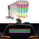 Эквалайзер на стекло авто, светомузыка, 70х16 см Разноцветный 2288 фото 1