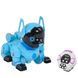Робот-цуценя інтерактивний Smart Puppy Z105 із сенсорним керуванням, звуком та підсвічуванням Блакитний 38059 фото 4