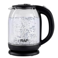 Чайник электрический стеклянный RAF R7833 2л 11850 фото