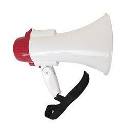 Гучномовець (рупор) Мегафон MEGAFONE HW-20B Червоно-білий 5043 фото