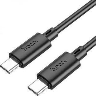 Кабель HOCO X88 Gratified 60W передача даних для Type-C to Type-C Black 22493 фото