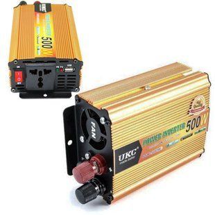 Перетворювач UKC AC/DC 500W 24V Автомобільні інвертори 6932 фото