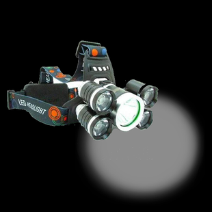 Налобный фонарик Bailong V25-T6+4XPE Черный 2195 фото