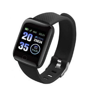 Фітнес смарт годинник Smart Bracelet Чорні 7632 фото