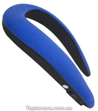 Bluetooth-колонка Soundgear neck-mounted c функцией speakerphone, радио синяя 3930 фото