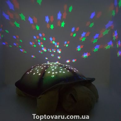 Ночник - проектор черепаха Turtle Night Sky Зеленый 1248 фото