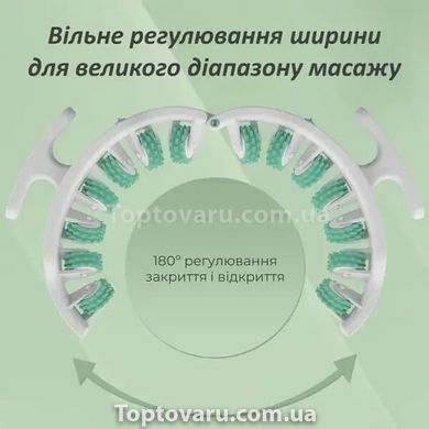 Масажер антицелюлітний ручний для тіла Зелений 11760 фото