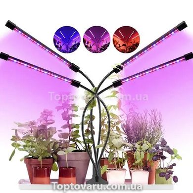 Фіто лампа Led Plant Grow Leight USB 4 лампи 14053 фото