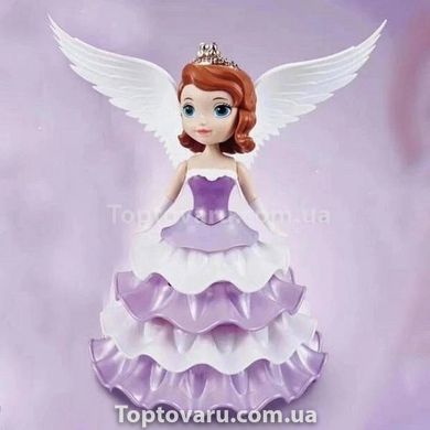 Лялька-нічник танцює з крильцями Dancing Angel Ice Princess 14553 фото