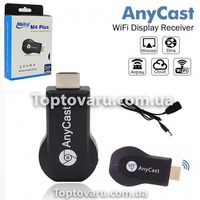 Медиаплеер беспроводной ретранслятор AnyCast M4 Plus TV WiFi HDMI 1189 фото