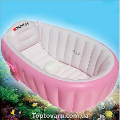 Надувна ванночка Intime Baby Bath Tub рожева 1995 фото