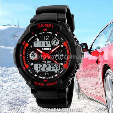 Часы детские Skmei S-Shock Red 0931R для детей от 12 лет 14801 фото