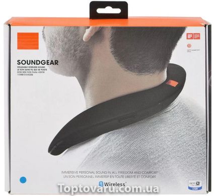 Bluetooth-колонка Soundgear neck-mounted c функцией speakerphone, радио синяя 3930 фото