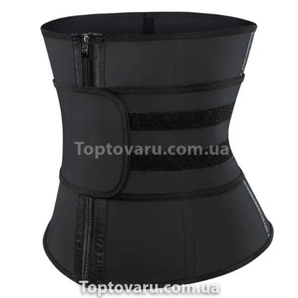 Утягуючий пояс для схуднення Waist training corset Чорний XXL 22916 фото