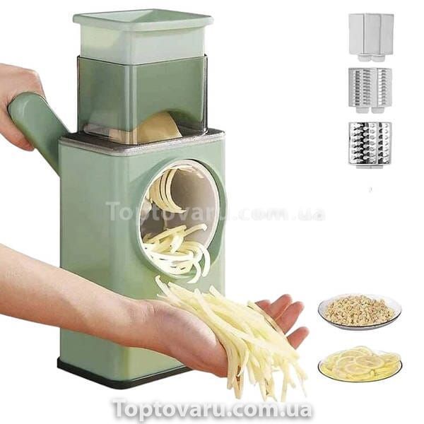 Овочерізка Vegetable Cutter Зелена 13743 фото