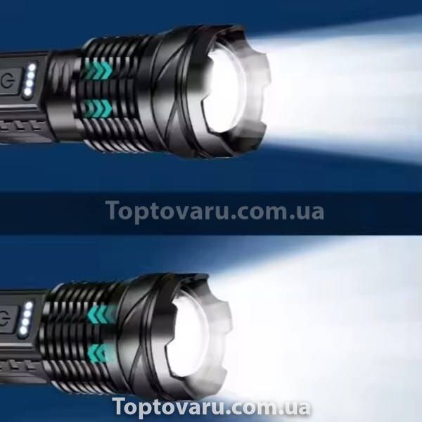 Фонарь карманный аккумуляторный YT-883-TG Черный 21839 фото