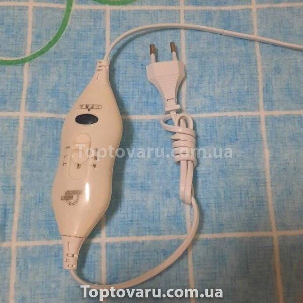 Электропростынь Вишни 220V 120*150см Голубая 31513 фото