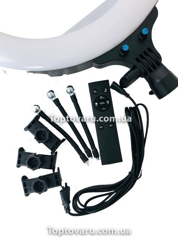 Кільцева світлодіодна лампа / RING LIGHT RL18 (діаметр 46 см / 55W) (3-PH) 4327 фото
