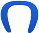 Bluetooth-колонка Soundgear neck-mounted c функцией speakerphone, радио синяя 3930 фото 2