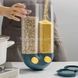 Пластиковые контейнеры для хранения пищевых продуктов Синие 24140 фото 5