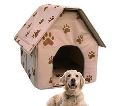 Домик для домашних питомцев Portable Dog House Бежевый 14361 фото