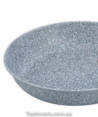 Сковорода глибока з антипригарним гранітним покриттям з кришкою 26*7.5 см BN-519 5226 фото