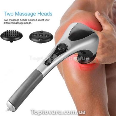 Масажер для масажу м'язів, суглобів Double Heads Heating Massager 14691 фото