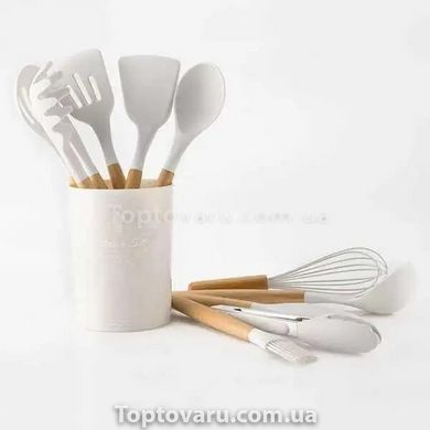 Набор кухонных принадлежностей 12 предметов Kitchen Set Белый 10710 фото