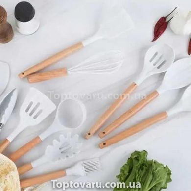 Набор кухонных принадлежностей 12 предметов Kitchen Set Белый 10710 фото