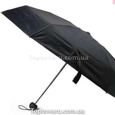 Міні-парасолька кишенькова в капсулі Чорний 10460 фото