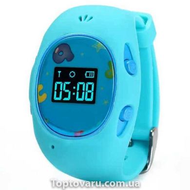 Часы детские с GPS-трекером и SIM-картой G65 Синие 14624 фото
