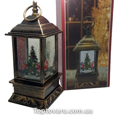 Декоративный новогодний фонарь квадратный "Зимняя сказка" (NG-WDL1873) NEW фото