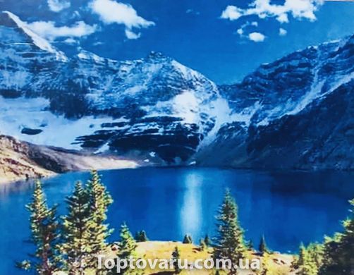 Алмазная мозаика TC 3201 "Озеро у заснеженной горы" 40*50 см в коробке 4041 фото