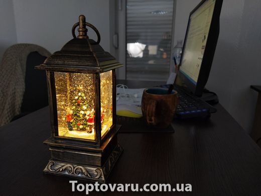 Декоративний новорічний ліхтар квадратний "Зимова казка" (NG-WDL1873) NEW фото