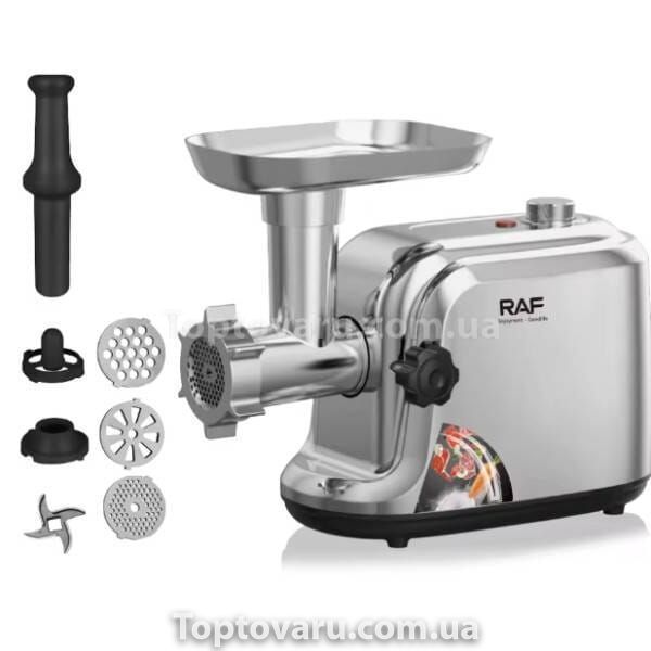 Мясорубка электрическая RAF R3398 Серая 33675 фото