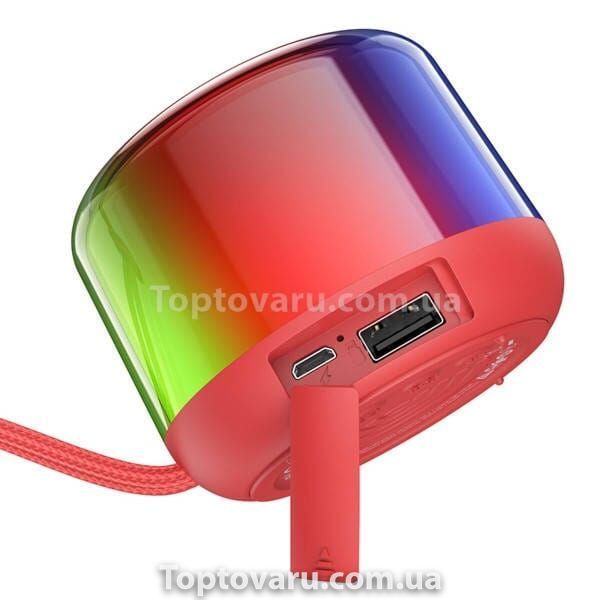 Колонка портативна BOROFONE BR28 Joyful sports BT speaker Red 18777 фото